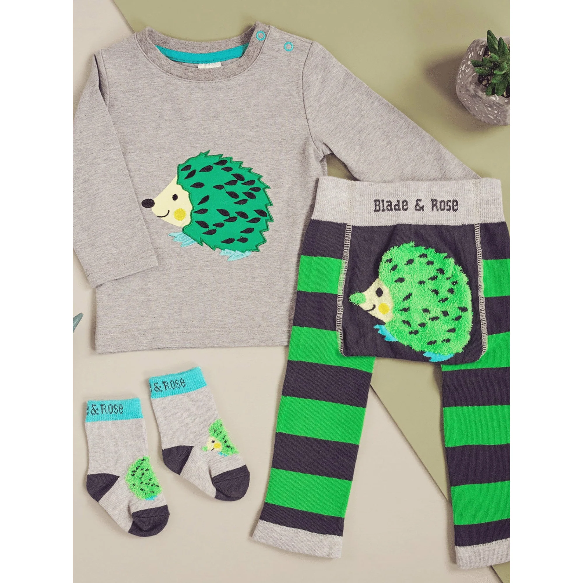 Bold Hedgehog Top 0-6 Months - Image 3