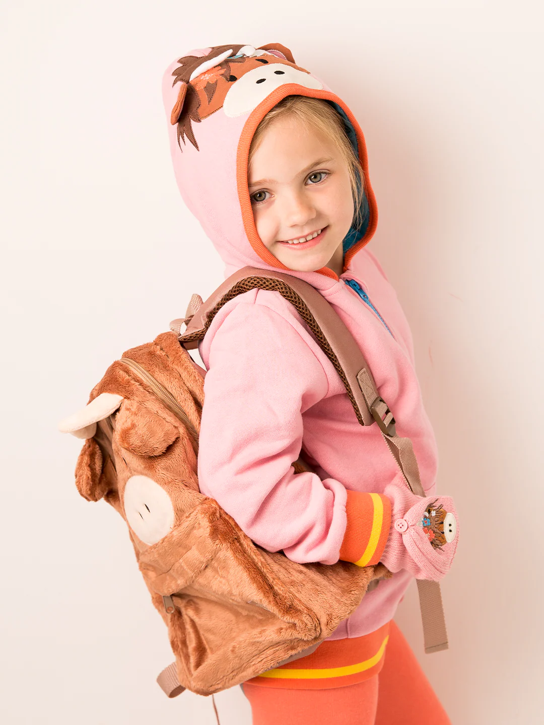 Bonnie Highland Cow Junior Hoodie - Image 3