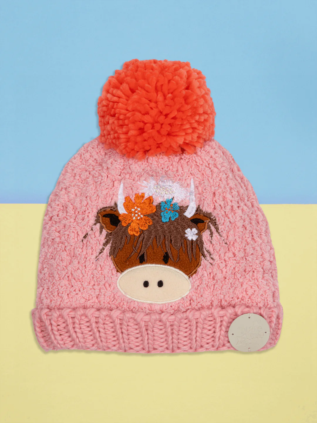 Bonnie Highland Cow Winter Hat - Image 5