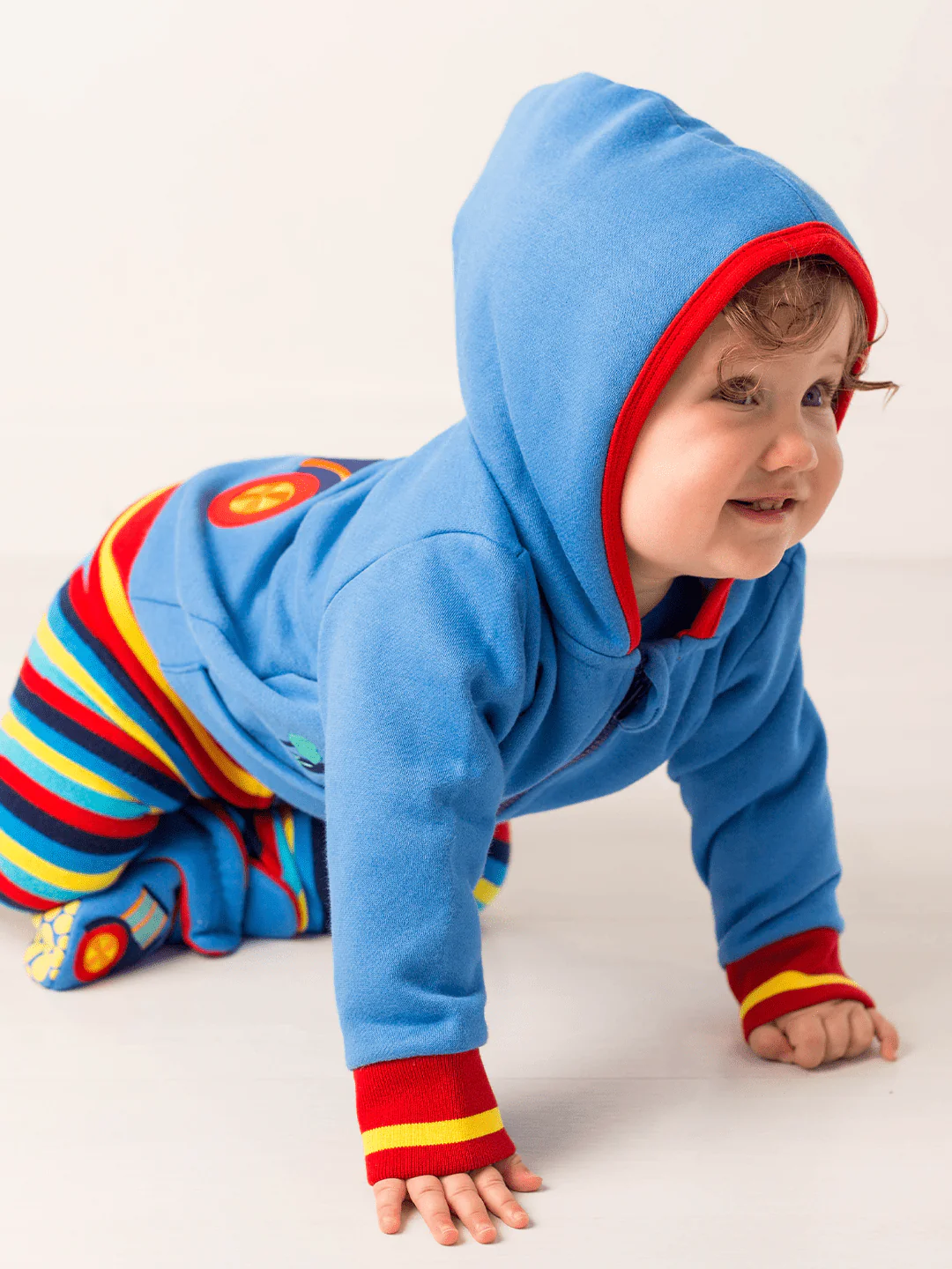 Farmyard Tractor Junior Hoodie - Image 5