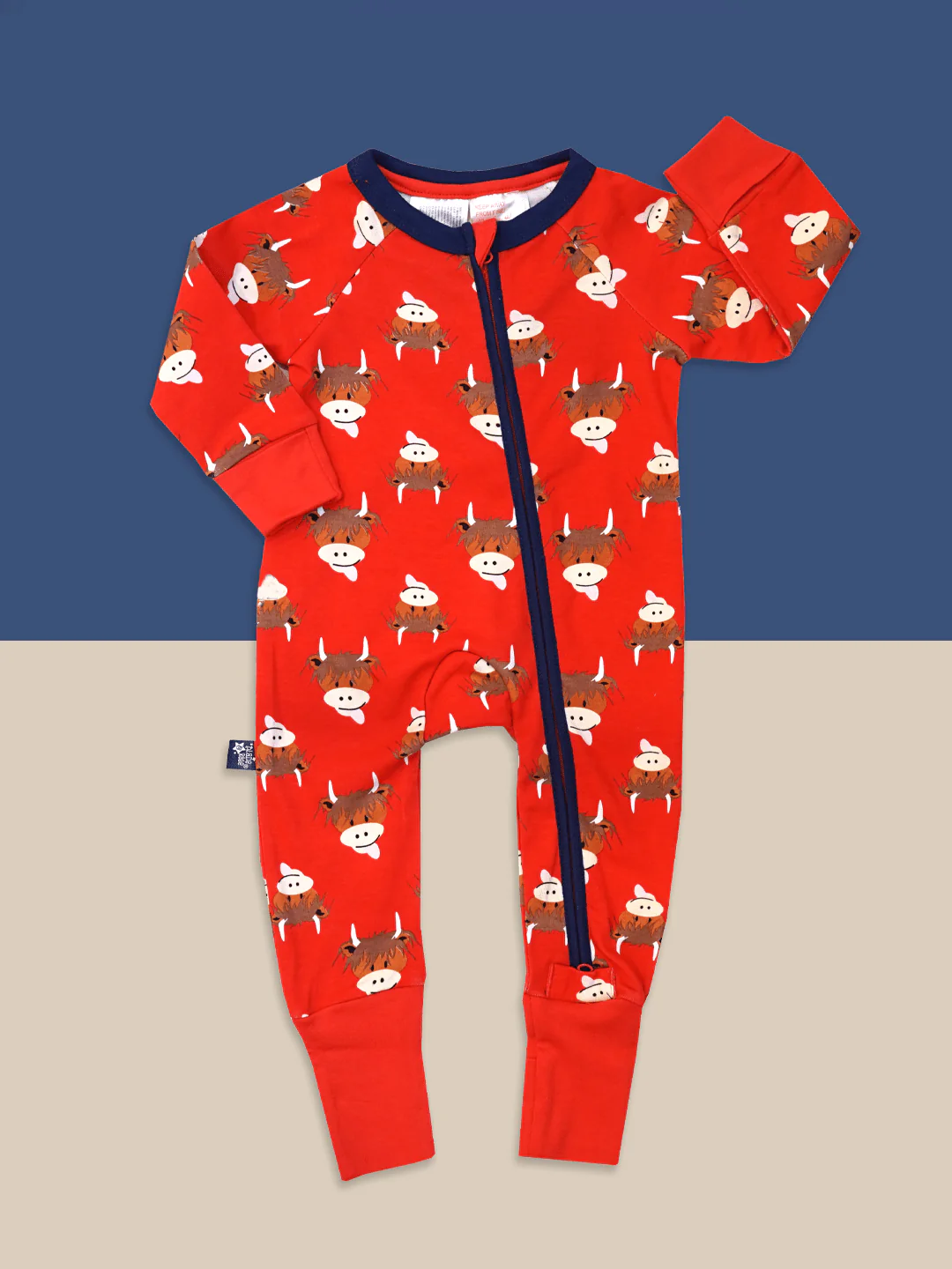 Hamish Highland Cow Romper Playsuit - Image 6