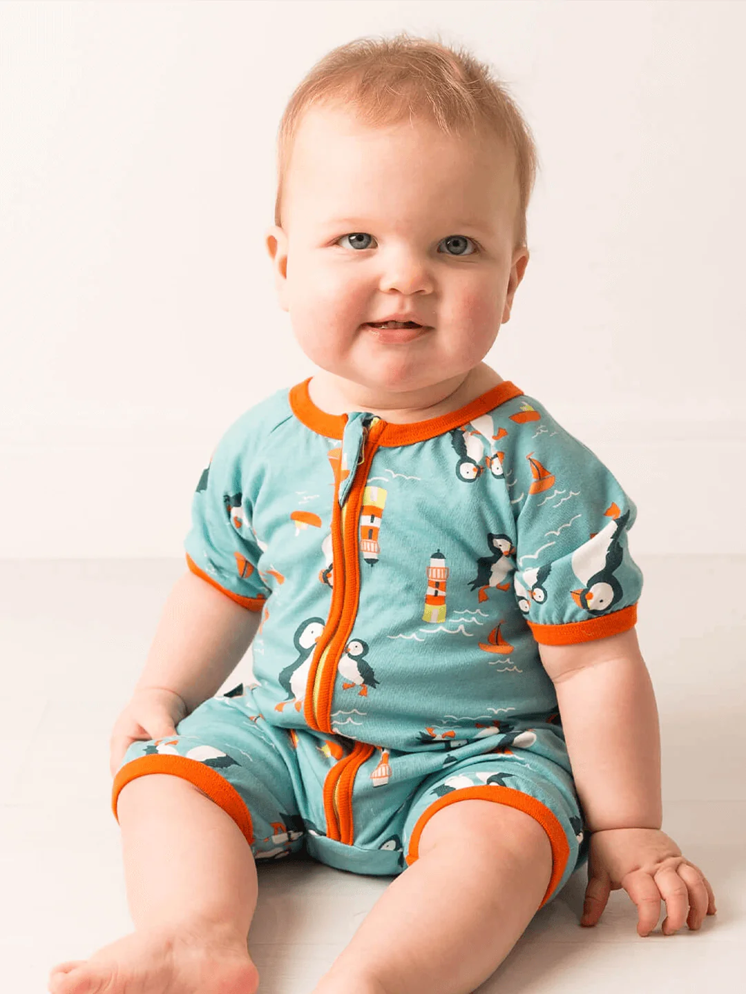 Kenzie the Puffin Summer Romper Playsuit - Image 3