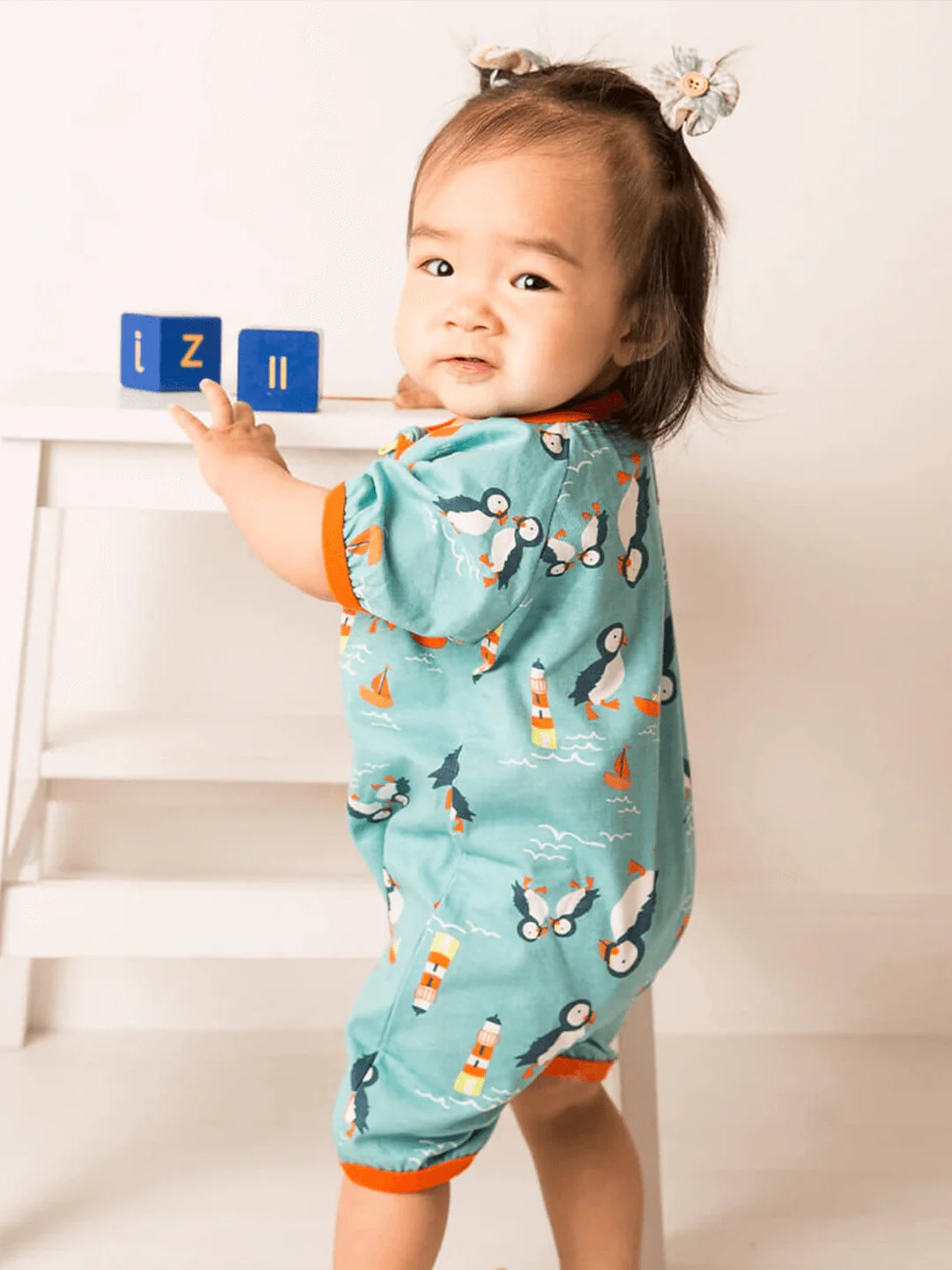 Kenzie the Puffin Summer Romper Playsuit - Image 4