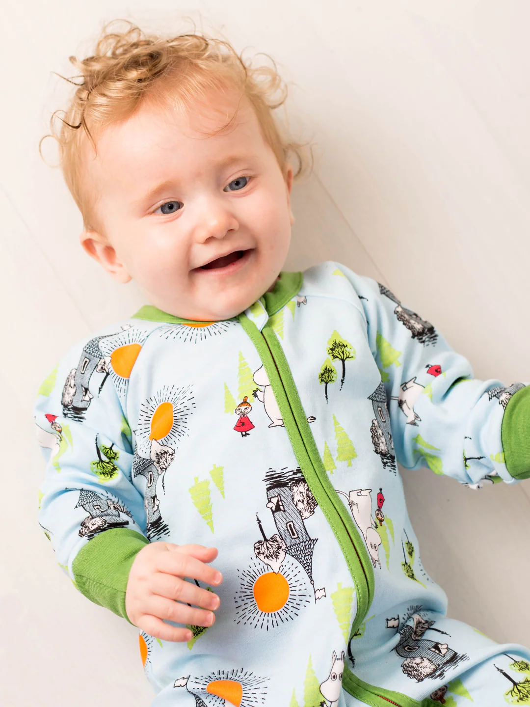 Moomin™ Organic Free To Explore Romper Playsuit - Image 4