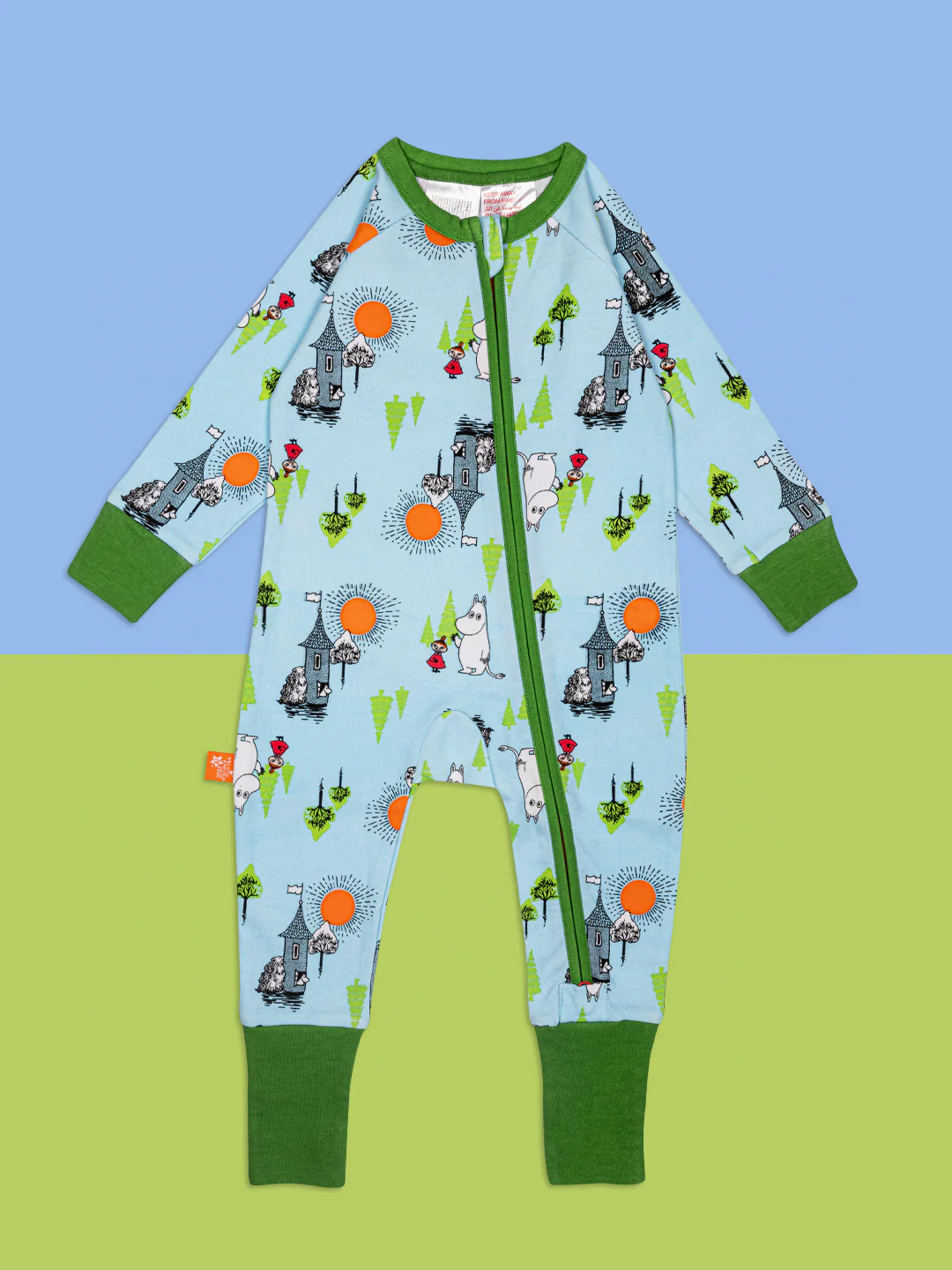 Moomin™ Organic Free To Explore Romper Playsuit - Image 8