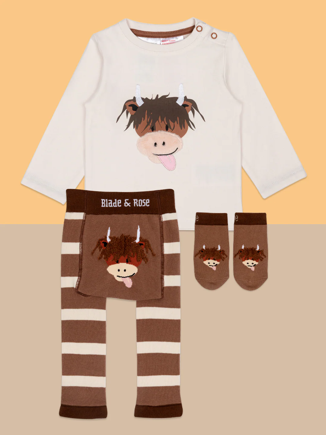 Neutral Highland Cow Gift Box Set - Image 8